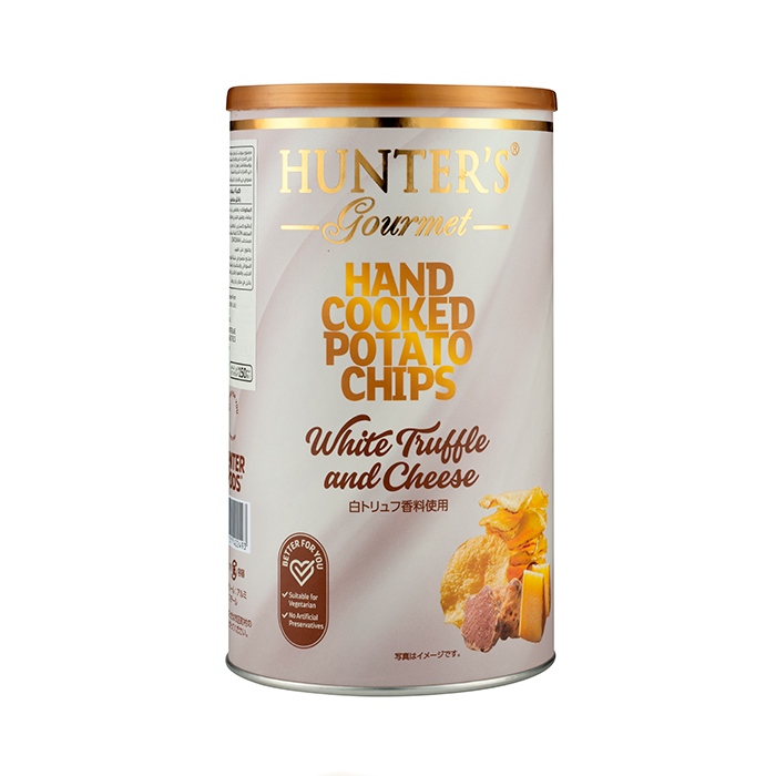 Hunters Gourmet Картофельные чипсы Белый трюфель и пармезан 150 гр